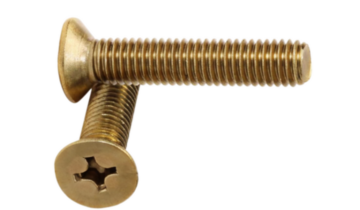 Machine Screw Size Chart – Cross Recess, Countersunk Head, DIN EN ISO 7046 Dimensions