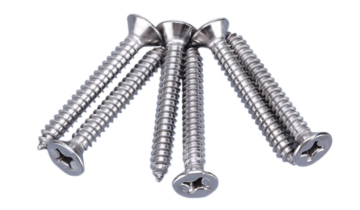 Thread Forming Screw Size Chart – Type I Cross Recess, Countersunk Head, Type AB, ASME B 18.6.4 Dimensions